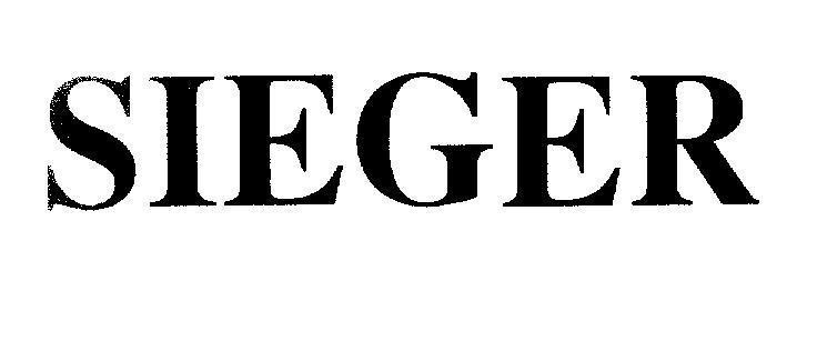 Mẫu nhãn hiệu SIEGER
