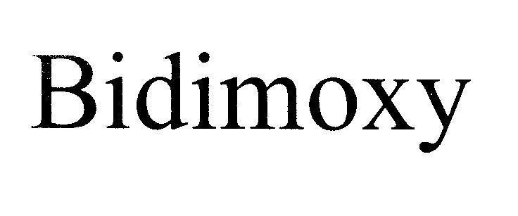 Mẫu nhãn hiệu Bidimoxy
