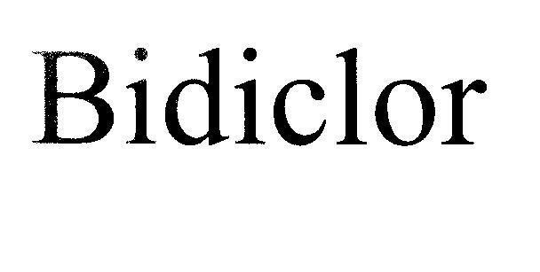 Mẫu nhãn hiệu Bidiclor