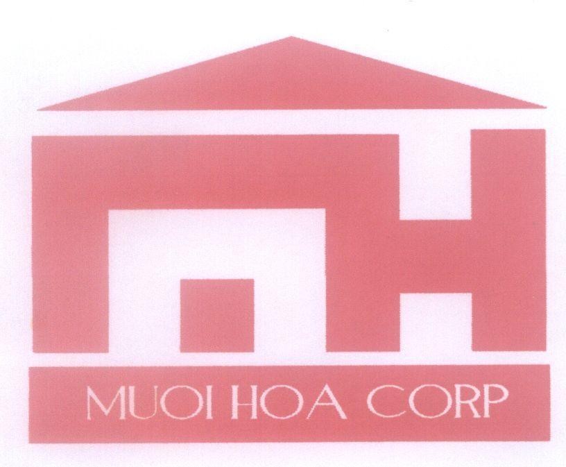 Mẫu nhãn hiệu MH M H MUOI HOA CORP