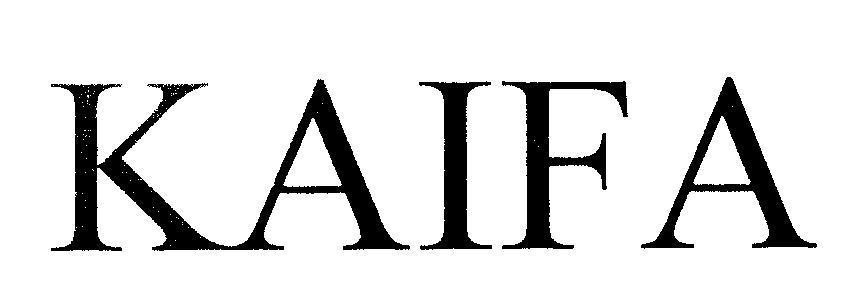 Mẫu nhãn hiệu KAIFA