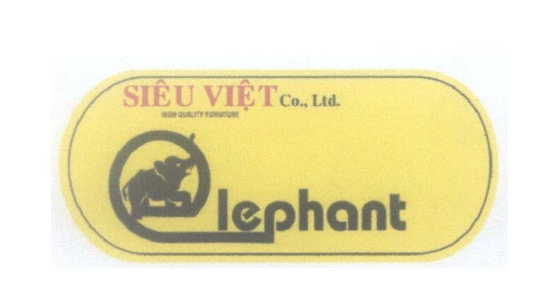 Mẫu nhãn hiệu Siêu Việt Co., Ltd. Elephant HIGH QUALITY FURNITURE