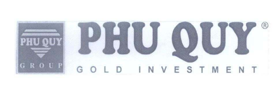 Mẫu nhãn hiệu PHU QUY GOLD INVESTMENT GROUP