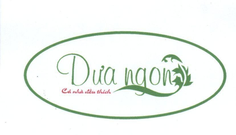 Mẫu nhãn hiệu Dưa ngon Cả nhà đều thích