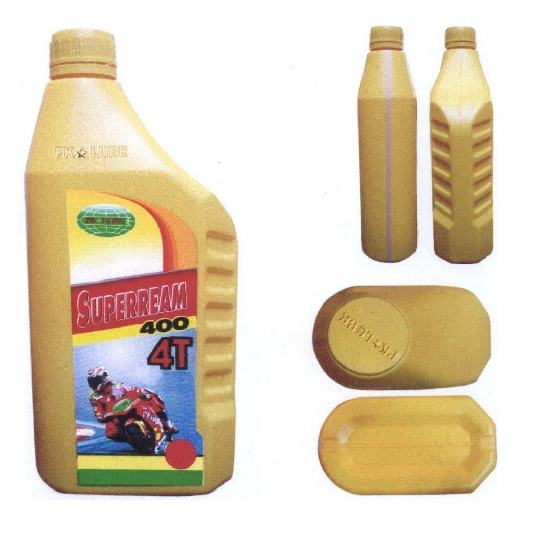 Mẫu nhãn hiệu PK LUBE SUPERREAM 400 4T