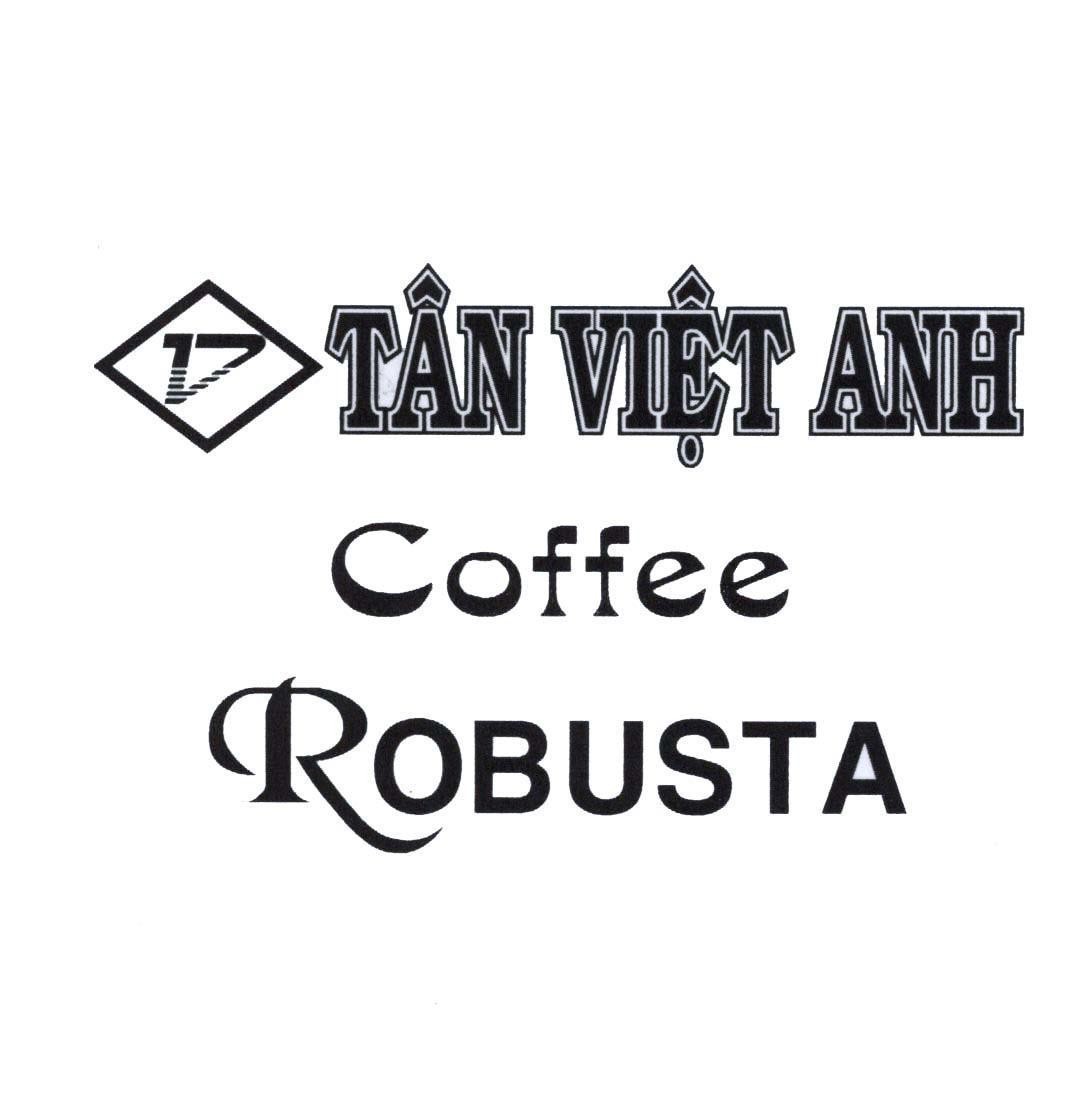 Mẫu nhãn hiệu TV Tân Việt Anh Coffee ROBUSTA