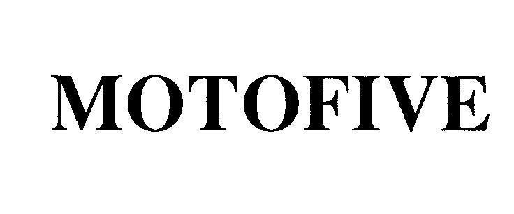 Mẫu nhãn hiệu MOTOFIVE
