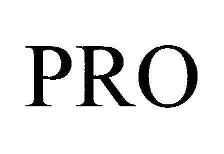 Mẫu nhãn hiệu PRO