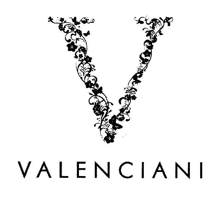 Mẫu nhãn hiệu V VALENCIANI
