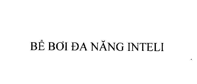 Mẫu nhãn hiệu Bể Bơi Đa Năng INTELI