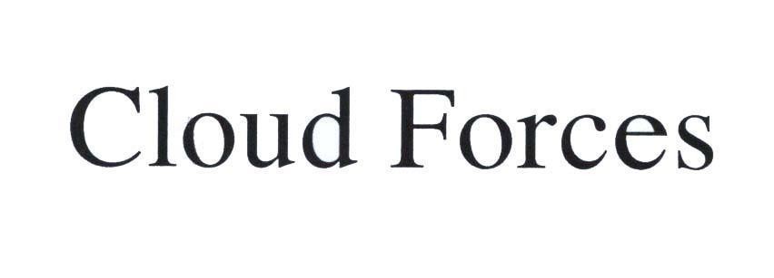 Mẫu nhãn hiệu Cloud Forces