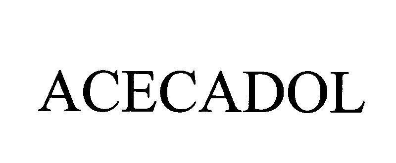 Mẫu nhãn hiệu ACECADOL