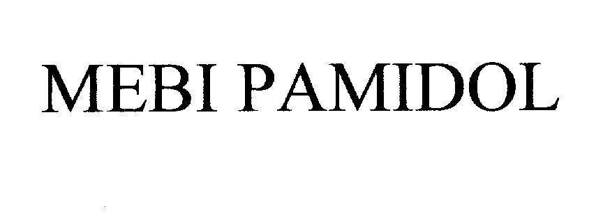 Mẫu nhãn hiệu MEBI PAMIDOL