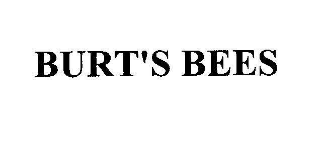 Mẫu nhãn hiệu BURT'S BEES