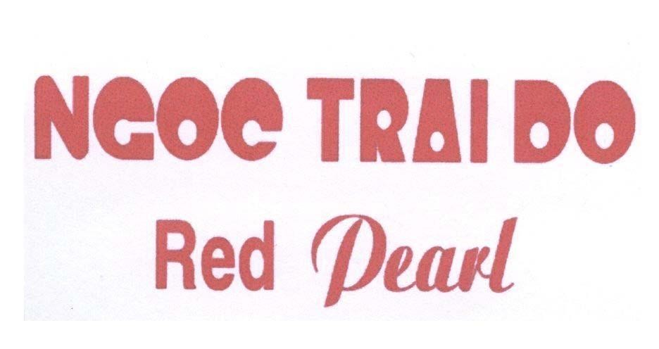 Mẫu nhãn hiệu NGOC TRAI DO Red Pearl