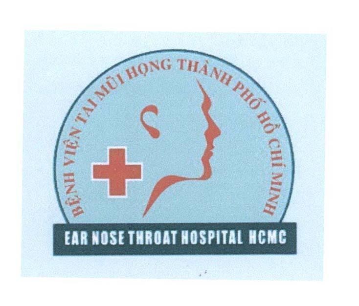 Mẫu nhãn hiệu Bệnh Viện Tai Mũi Họng Thành Phố Hồ Chí Minh EAR NOSE THROAT HOSPITAL HCMC