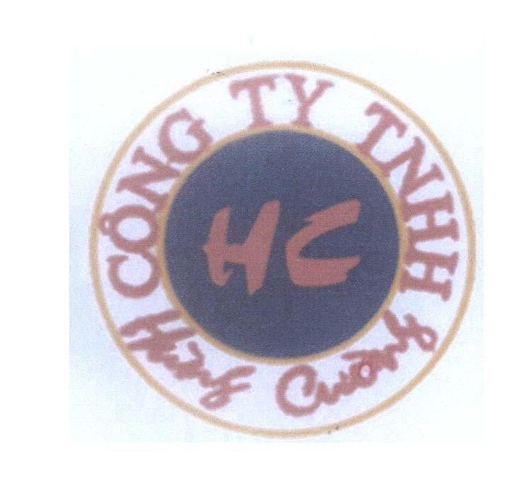 Mẫu nhãn hiệu HC Hùng Cường Công Ty TNHH