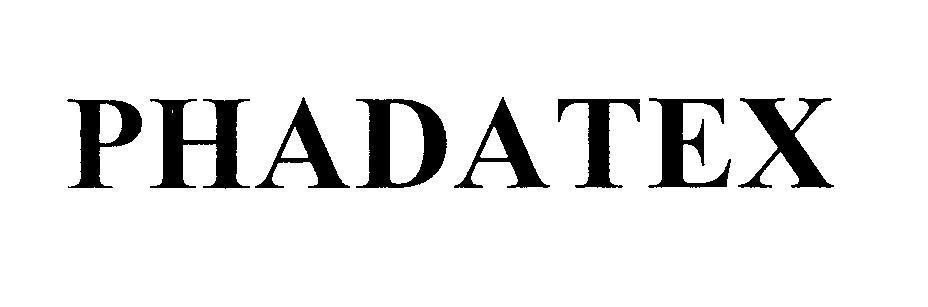 Mẫu nhãn hiệu PHADATEX