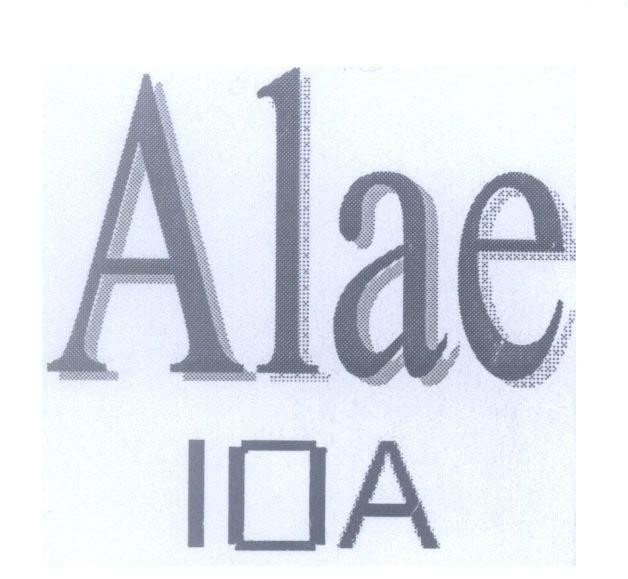 Mẫu nhãn hiệu Alae I A IOA