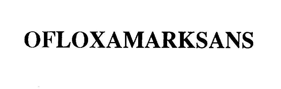 Mẫu nhãn hiệu OFLOXAMARKSANS