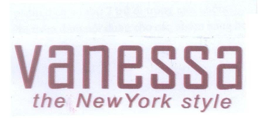 Mẫu nhãn hiệu vanessa the NewYork style