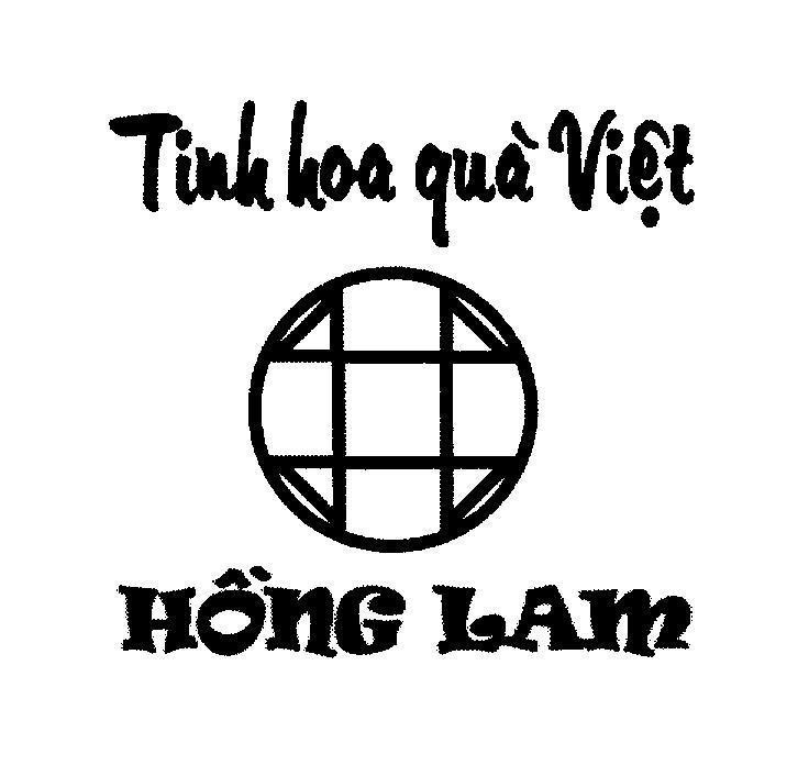 Mẫu nhãn hiệu Hồng Lam Tinh hoa quà Việt