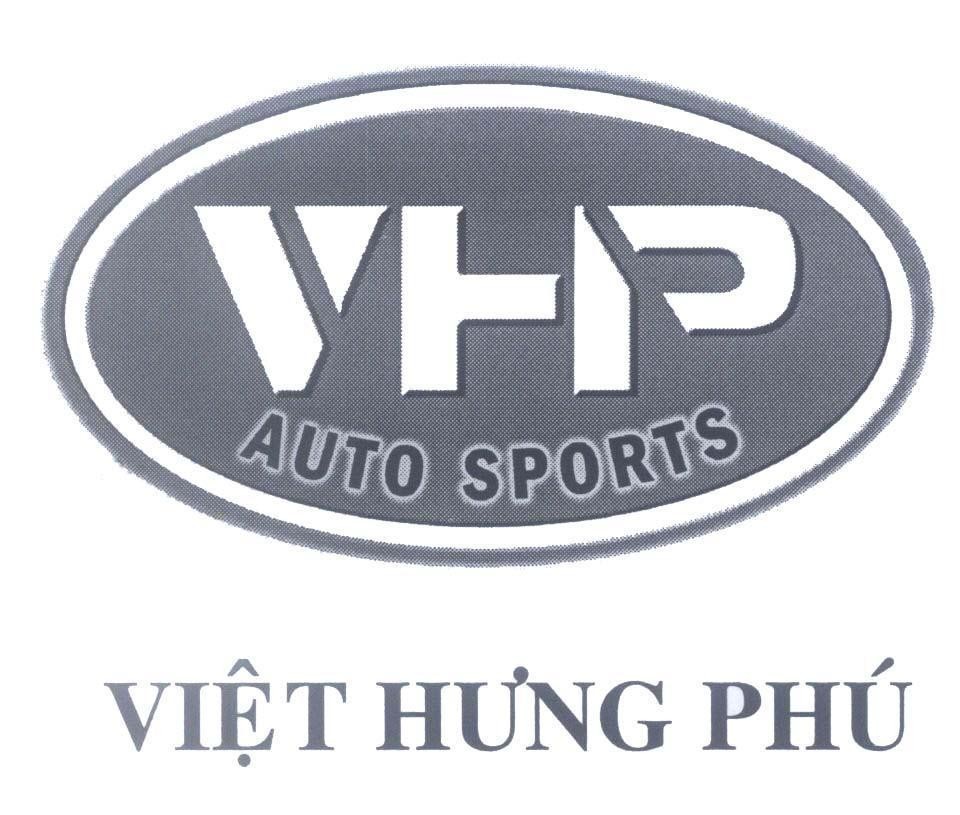 Mẫu nhãn hiệu VHP V H P AUTO SPORTS Việt Hưng Phú