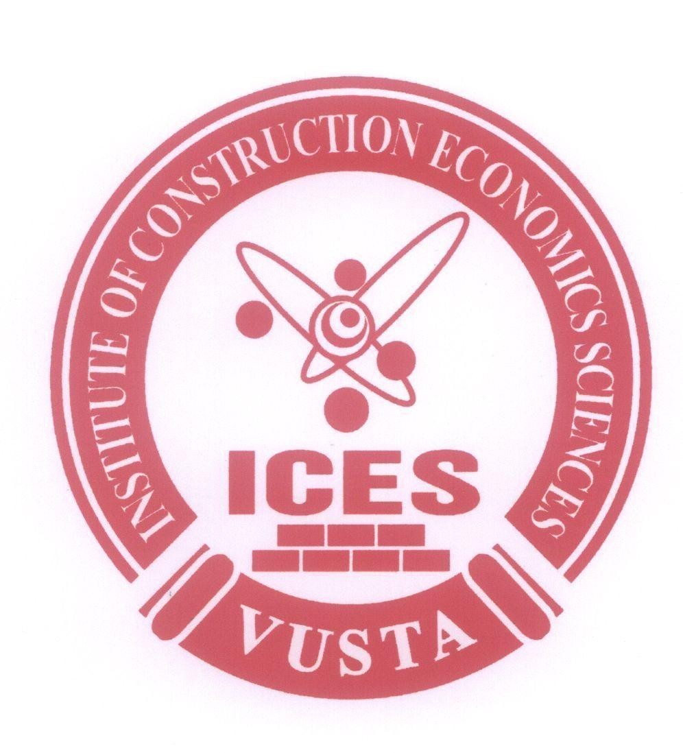 Mẫu nhãn hiệu ICES VUSTA INSTITUTE OF CONSTRUCTION ECONOMICS SCIENCES