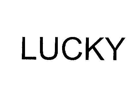 Mẫu nhãn hiệu LUCKY