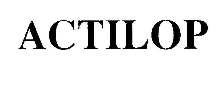 Mẫu nhãn hiệu ACTILOP