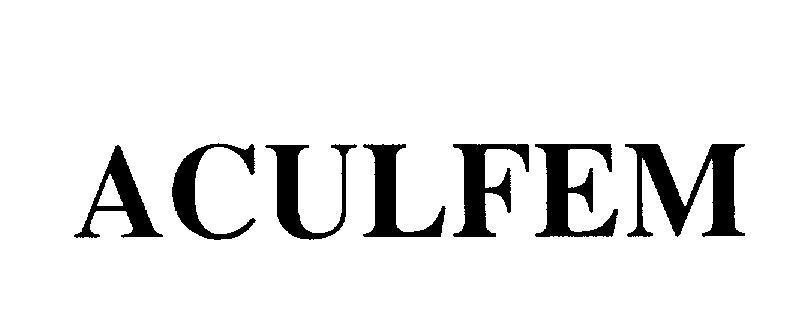 Mẫu nhãn hiệu ACULFEM