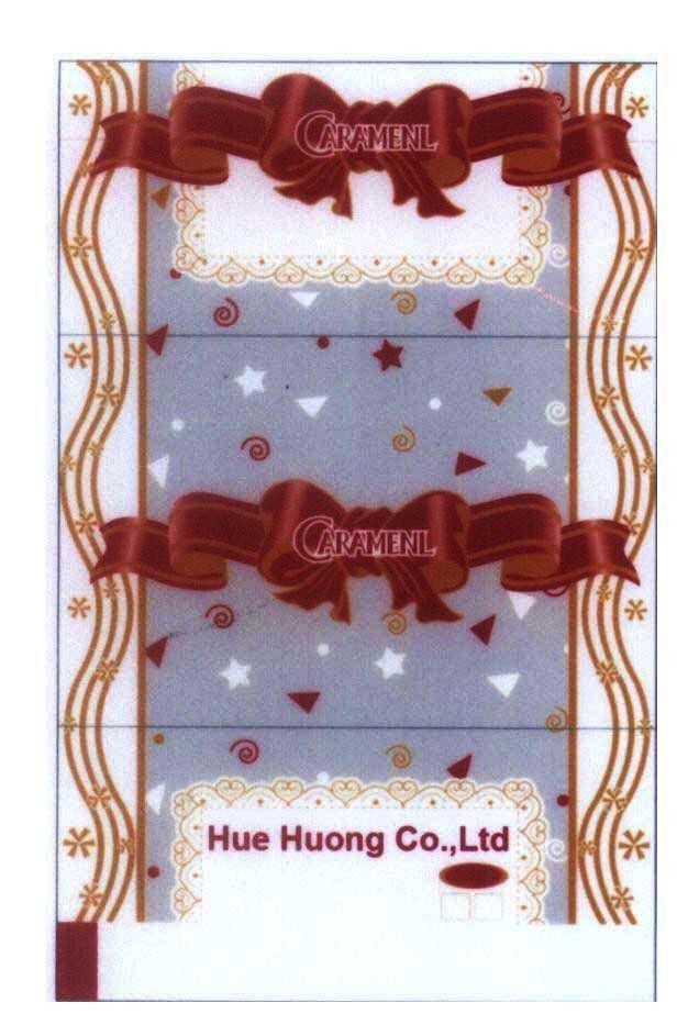 Mẫu nhãn hiệu Hue Huong Co., Ltd Caramenl
