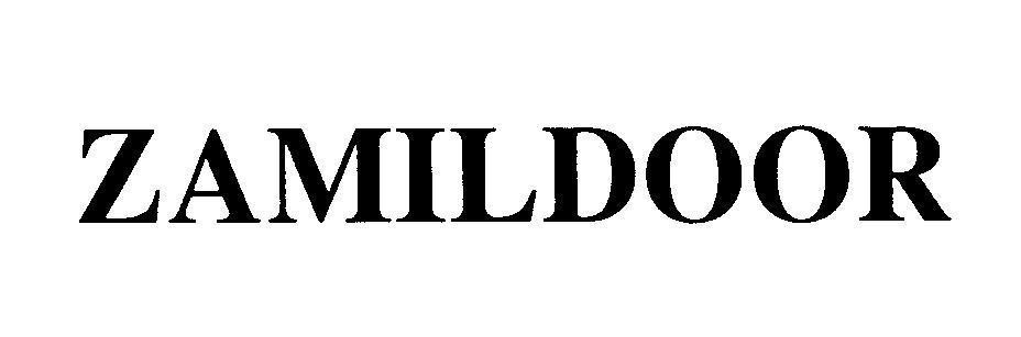 Mẫu nhãn hiệu ZAMILDOOR