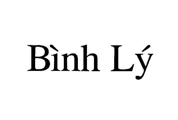 Mẫu nhãn hiệu Bình Lý
