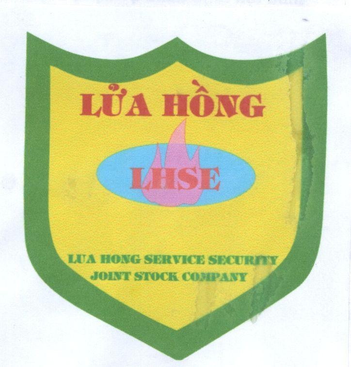Mẫu nhãn hiệu LHSE Lửa Hồng LUA HONG SERVICE SECURITY JOINT STOCK COMPANY