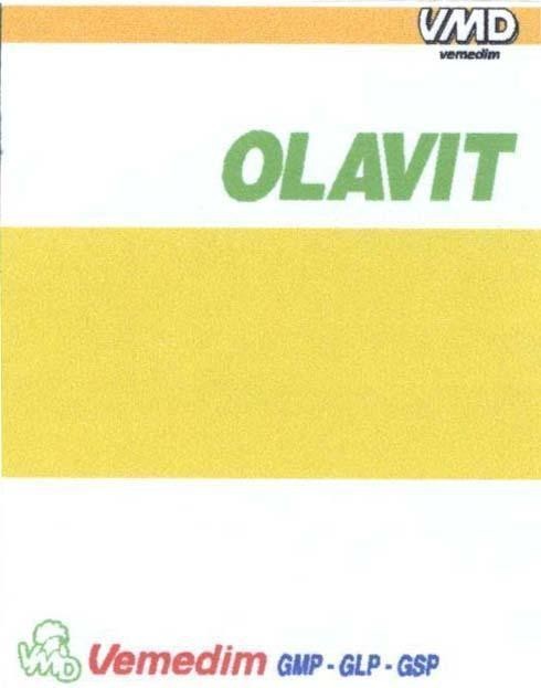 Mẫu nhãn hiệu VMD OLAVIT Vemedim GMP - GLP - GSP