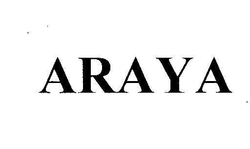 Mẫu nhãn hiệu ARAYA