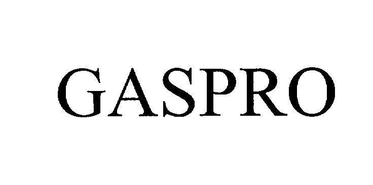 Mẫu nhãn hiệu GASPRO