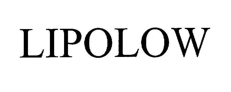 Mẫu nhãn hiệu LIPOLOW