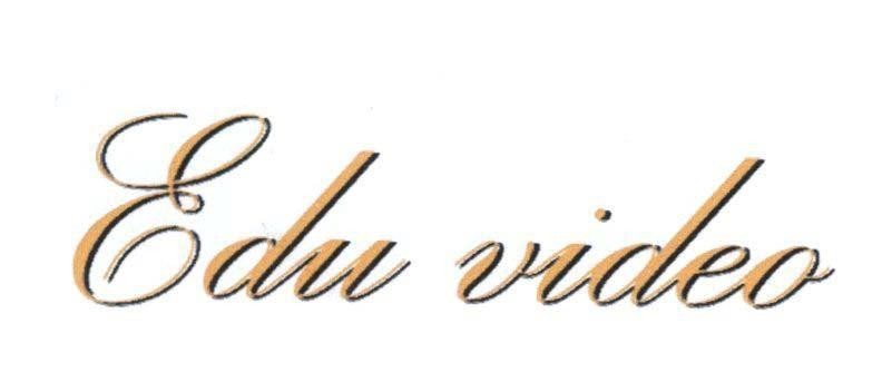 Mẫu nhãn hiệu Edu video