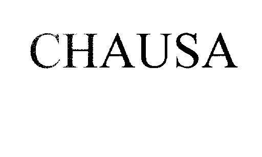 Mẫu nhãn hiệu CHAUSA