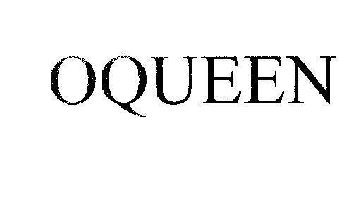 Mẫu nhãn hiệu OQUEEN