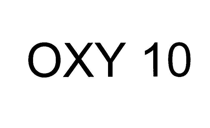 Mẫu nhãn hiệu OXY 10