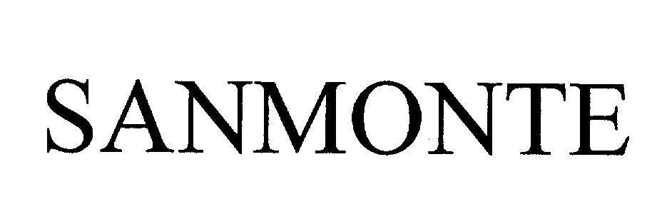 Mẫu nhãn hiệu SANMONTE