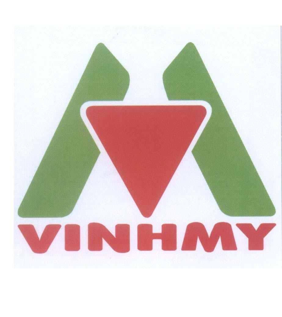 Mẫu nhãn hiệu V M VINHMY VINH MY
