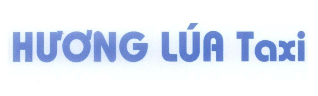 Mẫu nhãn hiệu Hương Lúa Taxi