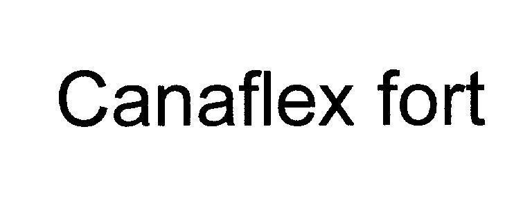 Mẫu nhãn hiệu Canaflex fort