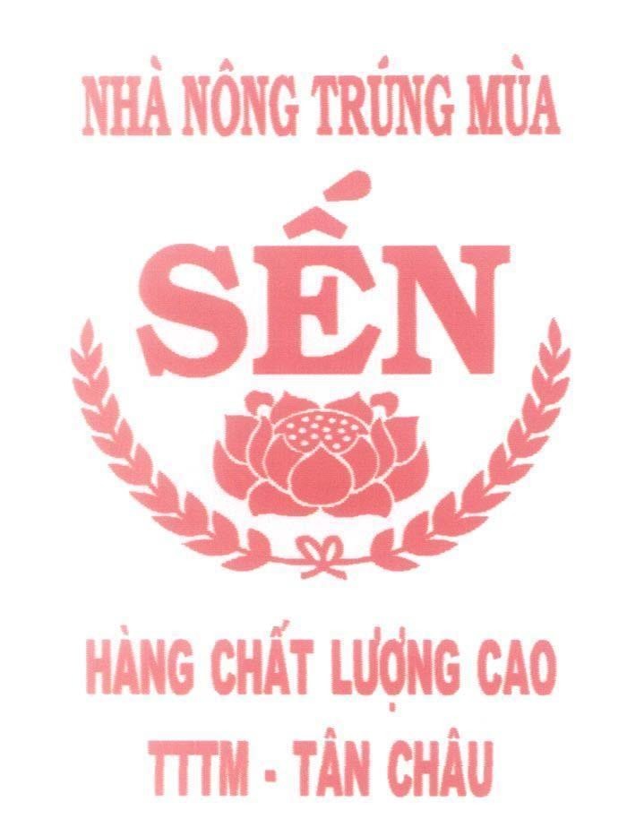 Mẫu nhãn hiệu Sến Nhà Nông Trúng Mùa Hàng Chất Lượng Cao TTTM - Tân Châu