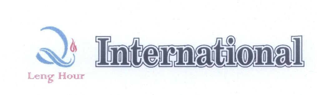 Mẫu nhãn hiệu Q Leng Hour International