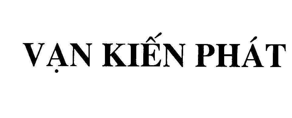 Mẫu nhãn hiệu Vạn Kiến Phát